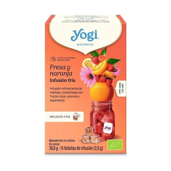 Yogi Frio Fresa y Naranja Bio 15 filtros-izquierda
