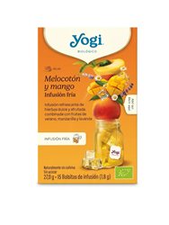 YOGI FRIO MELOCOTON Y MANGO 15 bolsitas