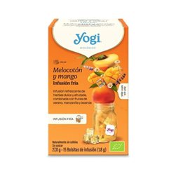 Yogi Frio Pêche et Mangue Bio 15 sachets