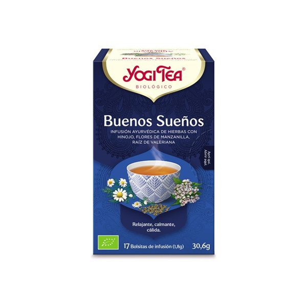Yogi Tea Buenos sueños 17 filtros BIO-lateral