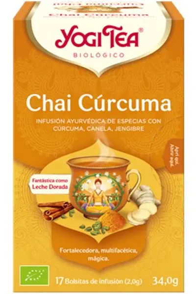 YOGI TEA CHAI TURMERIC 17 BAGS