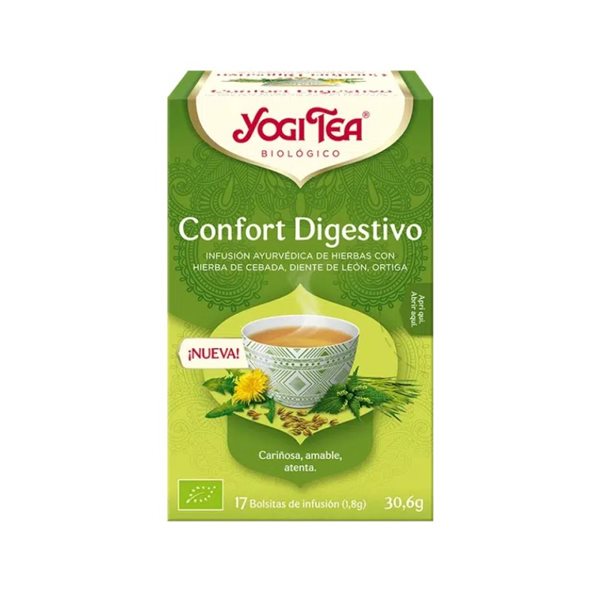 Yogi Tee Verdauungskomfort 17 Bio-Teebeutel-detalle