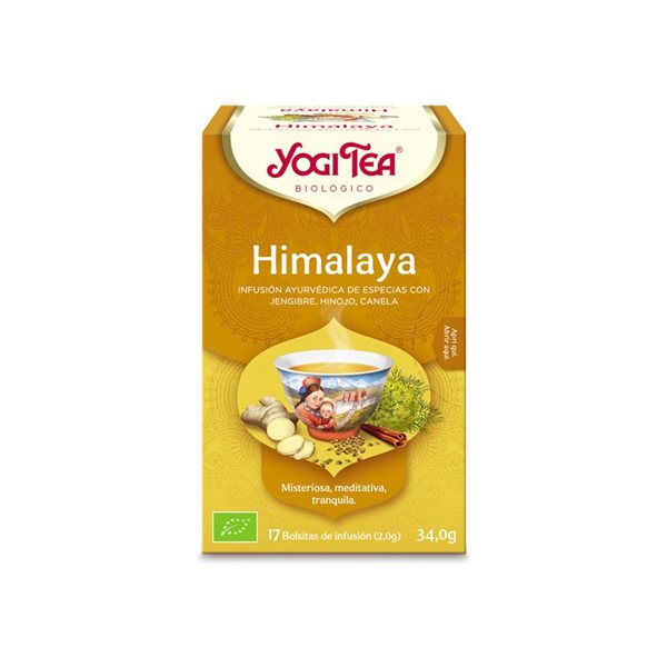 Yogi Tea Chai Himalaya 17 sachets BIO-lateral