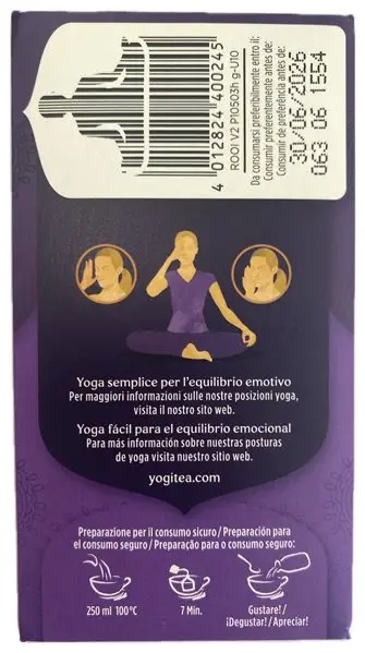 YOGI TEA ROOIBOS 17 FILTROS-lateral