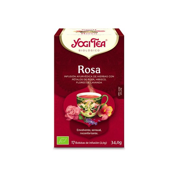 Yogi Tea Rose 17 sachets BIO-lateral