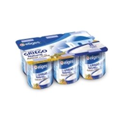 Yogur Griego Natural IFA Eliges con Azucar de Cana 6x125 g