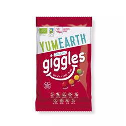 YUMEARTH Bonbons gélifiés tendres biologiques Giggles, 40 g