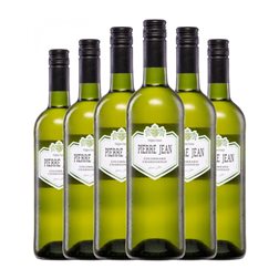 Yvon Mau Pierre Jean Colombard Chardonnay Seco Vin de Pays Côtes de Gascogne 75 cl Vino Blanco (Caja de 6 unidades)