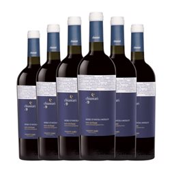 Zabù Chiantari Nero d'Avola Merlot Trocken — Seco Sicilia 75 cl Vino Tinto (Caja de 6 unidades)