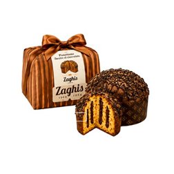 Panettone Regale Zaghis fourré au chocolat 800 g