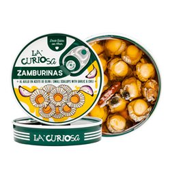 Zamburiñas al ajillo