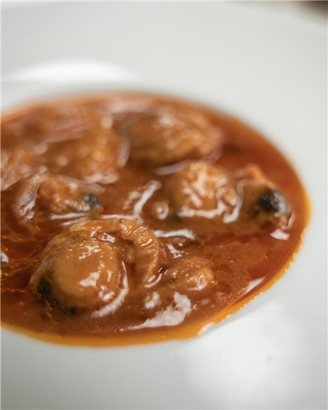 Zamburiñas en salsa de vieira 60g-detalle
