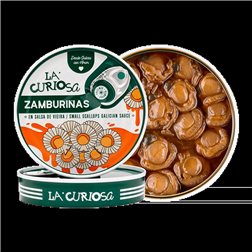 Zamburiñas en salsa de vieira, La Curiosa