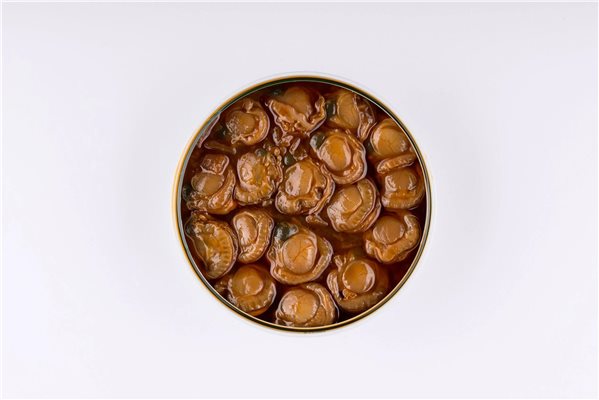 Scallops in scallop sauce, La Curiosa-detalle