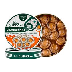 Scallops in scallop sauce, La Curiosa
