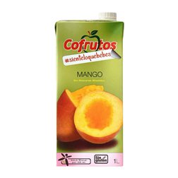 Zumo Caja de 10 unidades Cofrutos Tetrabrick 1 L Mango