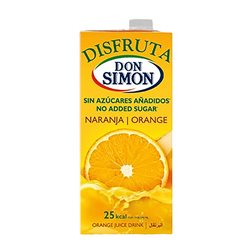Zumo Caja de 12 unidades Don Simón Disfruta Tetrabrick 1 L Naranja