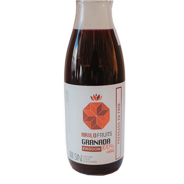 100% Natural Pomegranate Juice Arilo Fruits (Kingdom) (6 Units)-izquierda