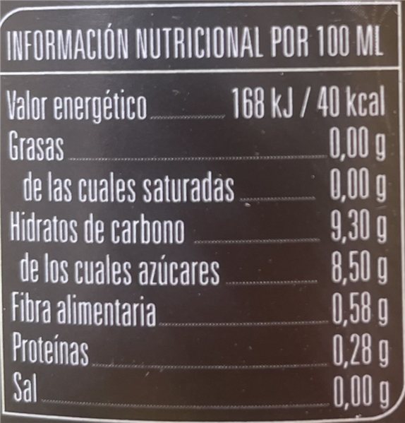 Zumo de mango ecologico-detalle