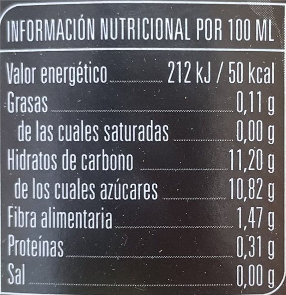 Zumo de naranja ecológico-detalle