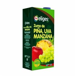 Pineapple-grape-apple 100% Juice 1Lts