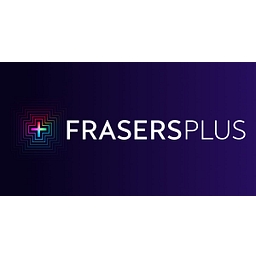 Logo for cashback partner (Frasers Plus)