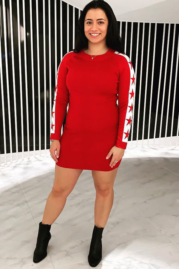 Red Star Dress