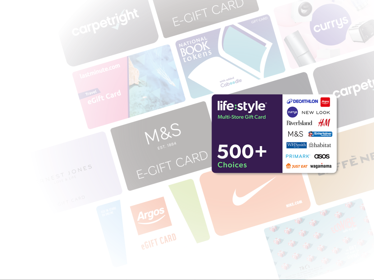 Gift Card Hero 500 Choices