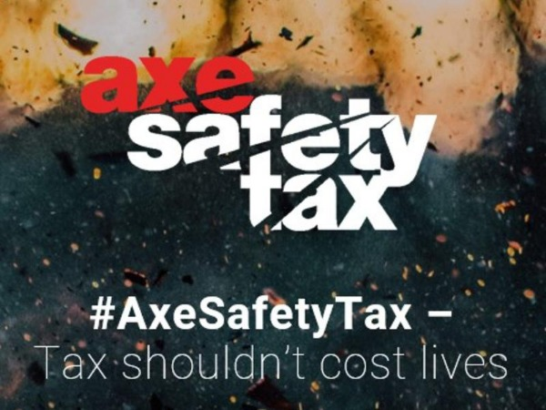 Salix Homes backs the Axe Safety Tax Campaign Salix Homes backs the Axe Safety Tax Campaign