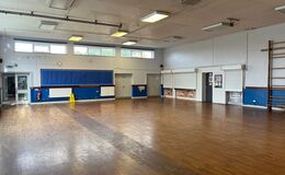 Photograph of Junior Hall, Tudor Grange Academy Langley Primary