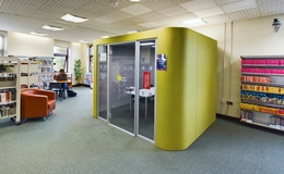 Photograph of Pod, Barnstaple Library