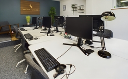 Photograph of Hot Desk 3, Teignmouth Library