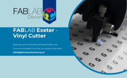 Photograph of Vinyl Cutter, FabLab Exeter