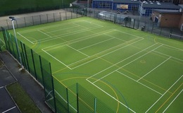 Photograph of Astroturf Pitch, Upton-by-Chester High School