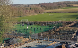 Photograph of Grass Pitches , Wye School