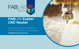 Photograph of CNC Router, FabLab Exeter