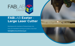 Photograph of Large Laser Cutter, FabLab Exeter