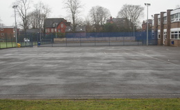 Photograph of Outdoor Basketball Court, St Anne's RC Voluntary Academy
