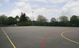 Photograph of Floodlit Hard Court, Upton-by-Chester High School