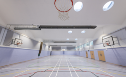 Photograph of Upper Sports Hall, The Cedars Academy