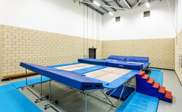 Photograph of Trampoline Centre, Sir Jonathan North Girls' College
