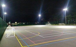 Photograph of I. Multi-Use Games Whole Area (3 courts), Prince Albert High School
