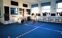 Photograph of Music and Recording Studio , Martin High School