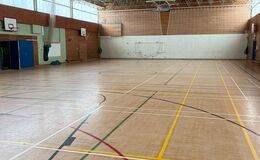 Photograph of Sports Hall , Aylesford School