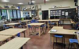 Photograph of Classroom - K12 (Woodwork), Finham Park School