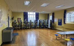 Photograph of Hall - Dining - KS1, Brettenham Primary School