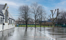 Photograph of Outside - Playground, Brettenham Primary School