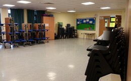 Photograph of Hall - Small, Moredon Primary School