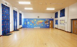Photograph of Riverside Orchard Hall, Riverside Primary School