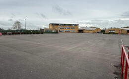 Photograph of Outdoor Netball Court (2), Mangotsfield School